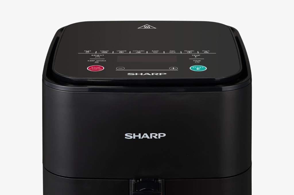 Sharp 1450W Non-stick Coating 5L Air Fryer - KF-AF50RT-K3