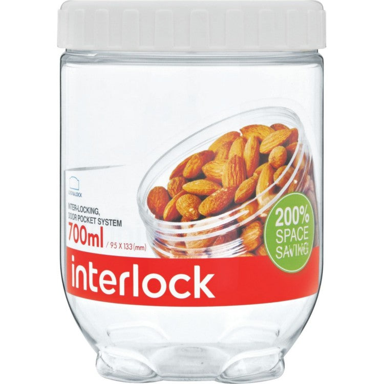 Interlock 700Ml - White - INL304