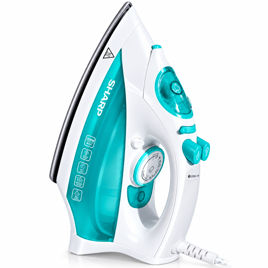 Sharp 2000W Lightweight Steam Iron - EI-SH21-T3